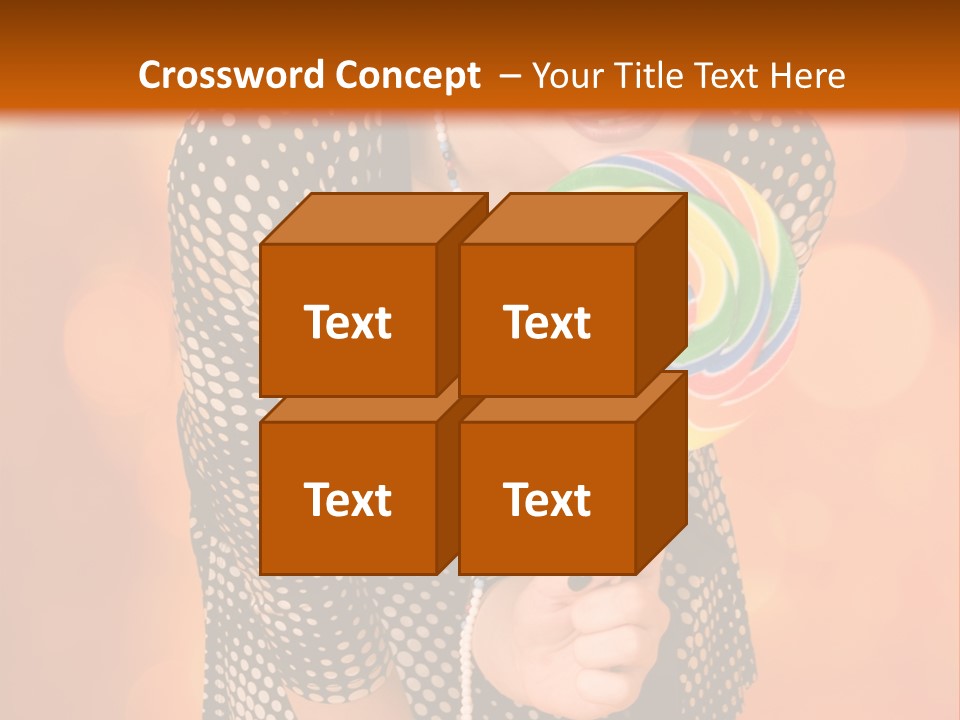 Rainbow Person Dramatic PowerPoint Template