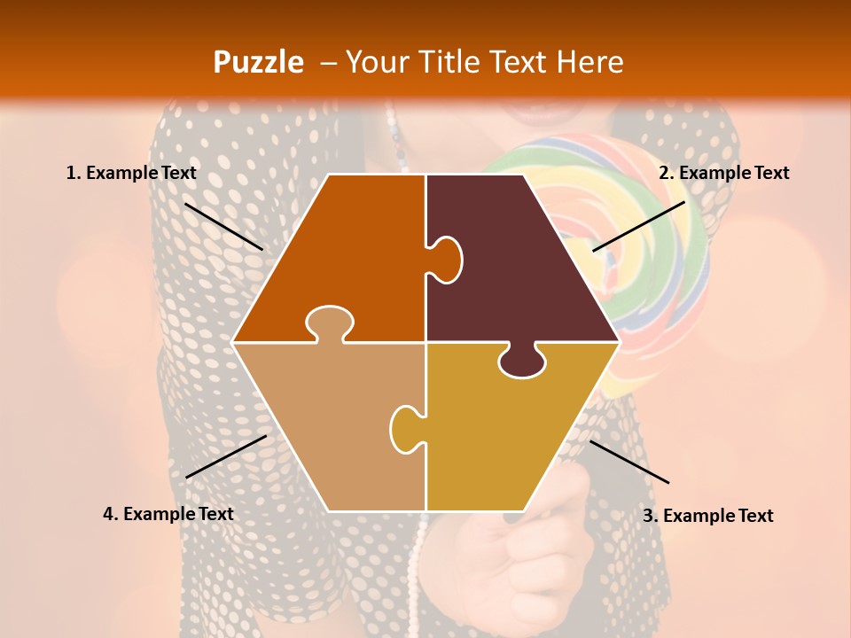 Rainbow Person Dramatic PowerPoint Template