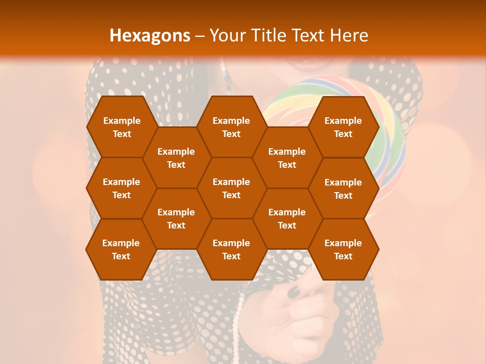 Rainbow Person Dramatic PowerPoint Template