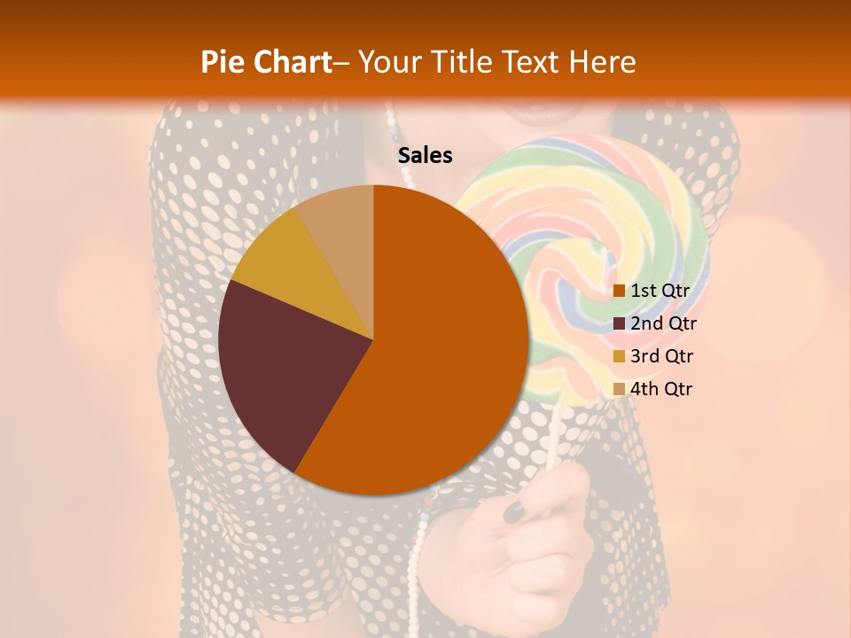 Rainbow Person Dramatic PowerPoint Template