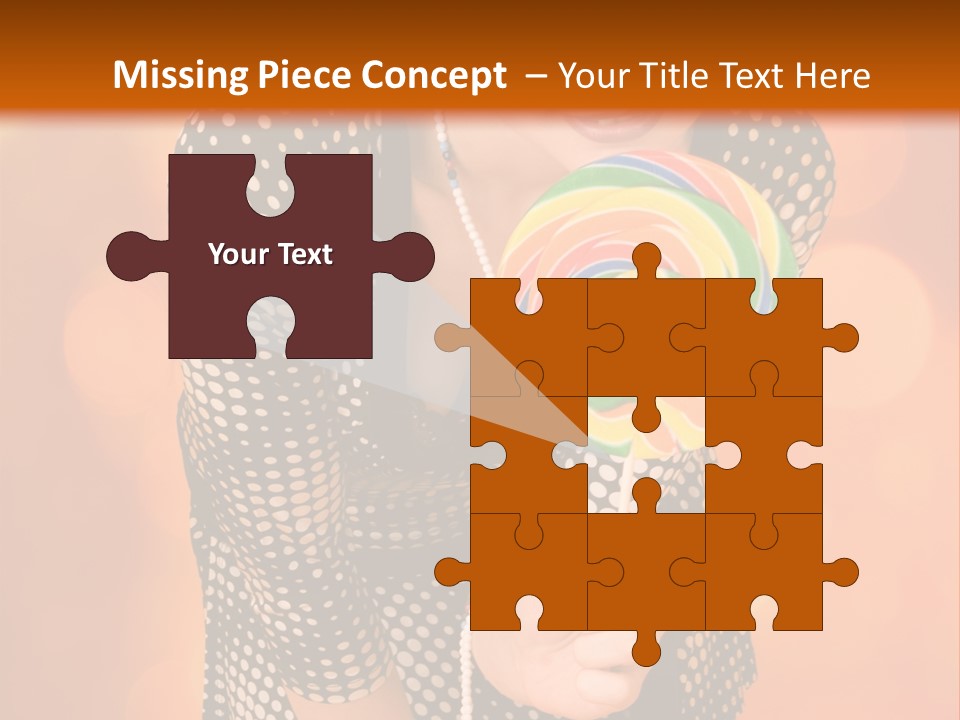 Rainbow Person Dramatic PowerPoint Template