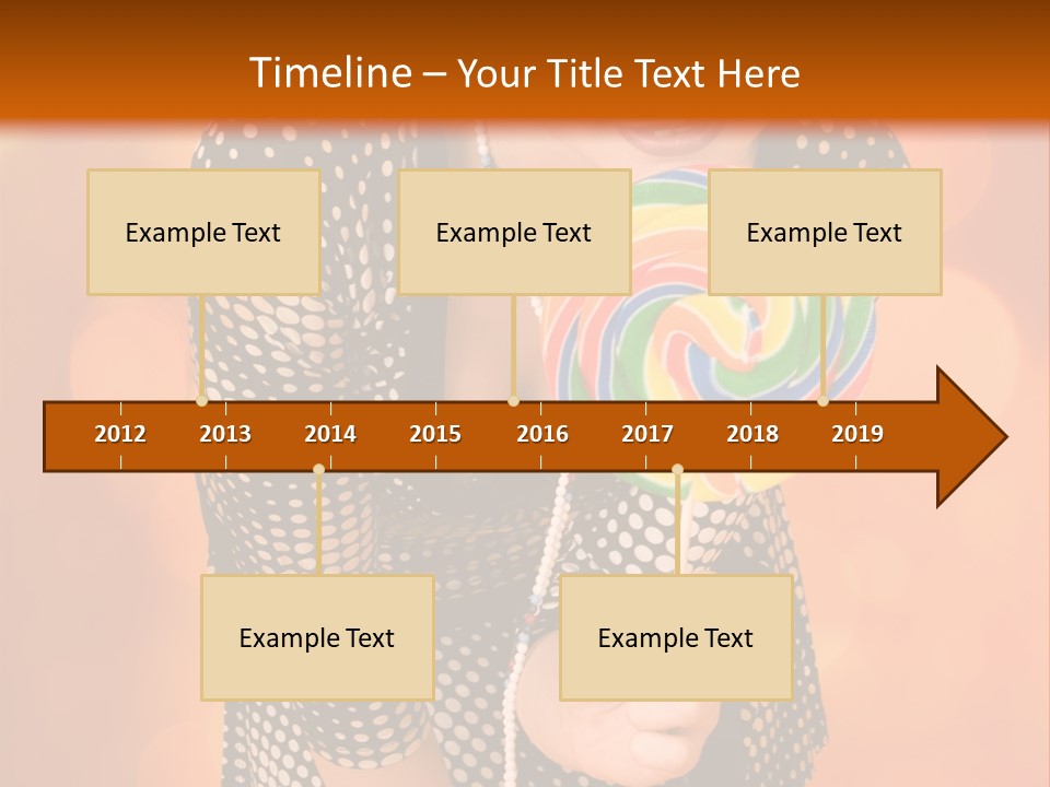 Rainbow Person Dramatic PowerPoint Template