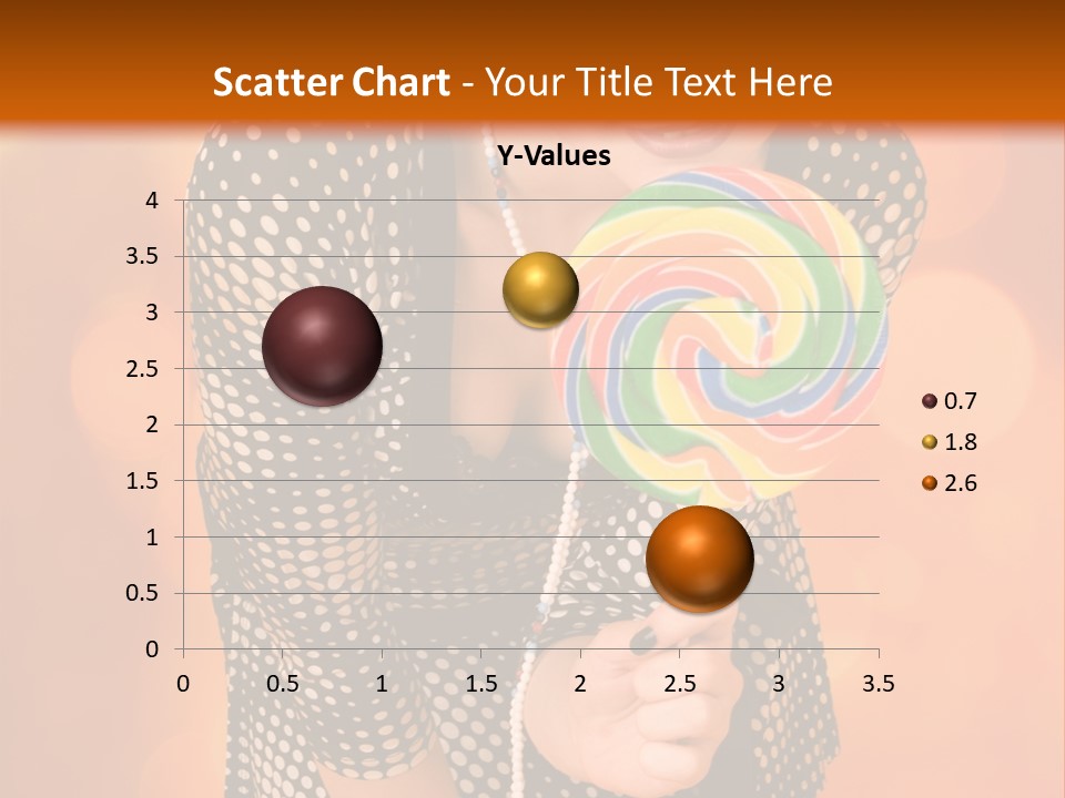 Rainbow Person Dramatic PowerPoint Template