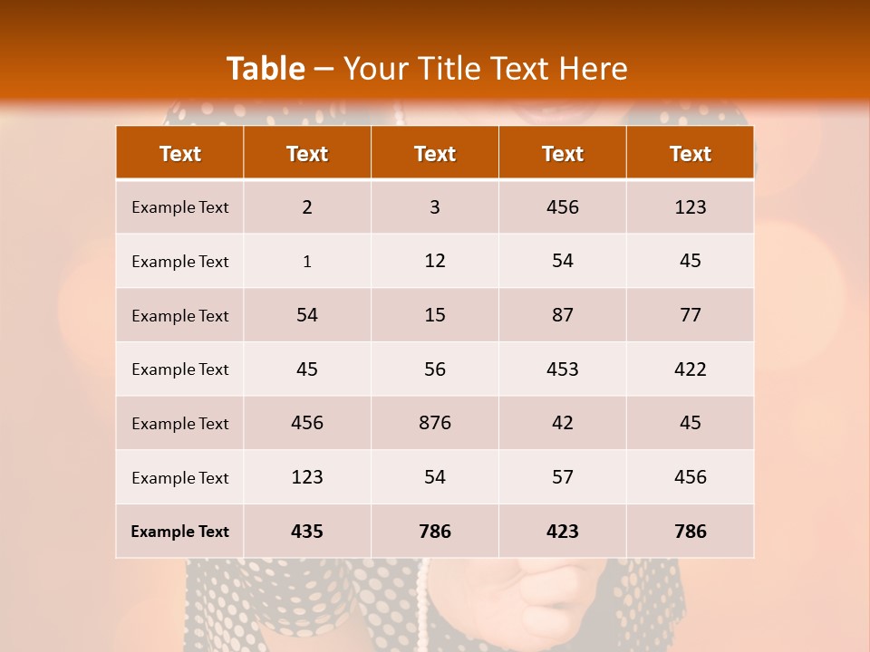Rainbow Person Dramatic PowerPoint Template