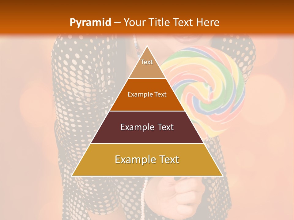 Rainbow Person Dramatic PowerPoint Template