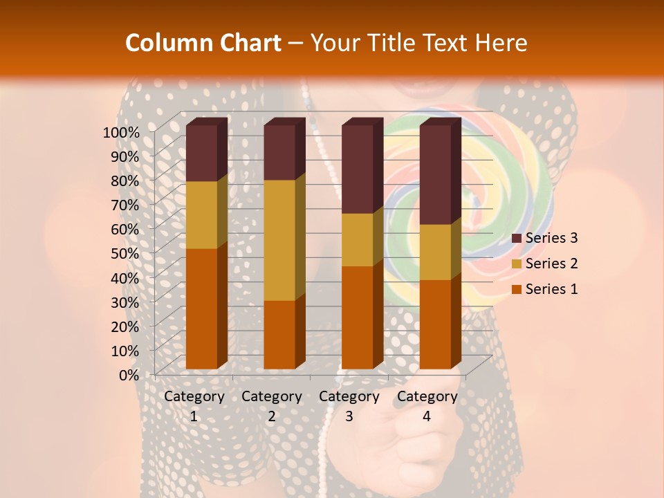 Rainbow Person Dramatic PowerPoint Template