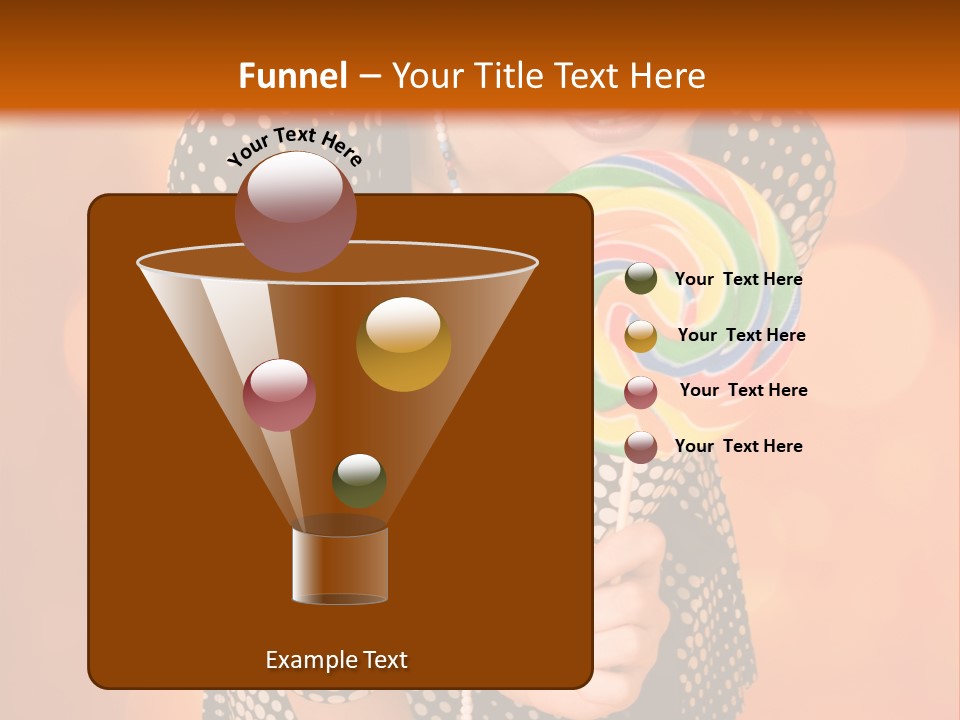 Rainbow Person Dramatic PowerPoint Template