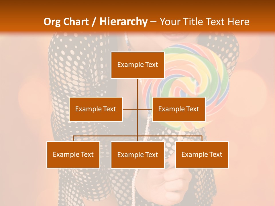 Rainbow Person Dramatic PowerPoint Template