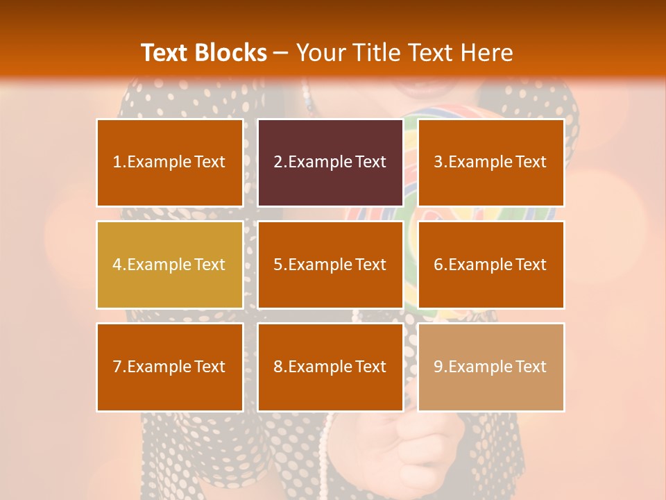 Rainbow Person Dramatic PowerPoint Template