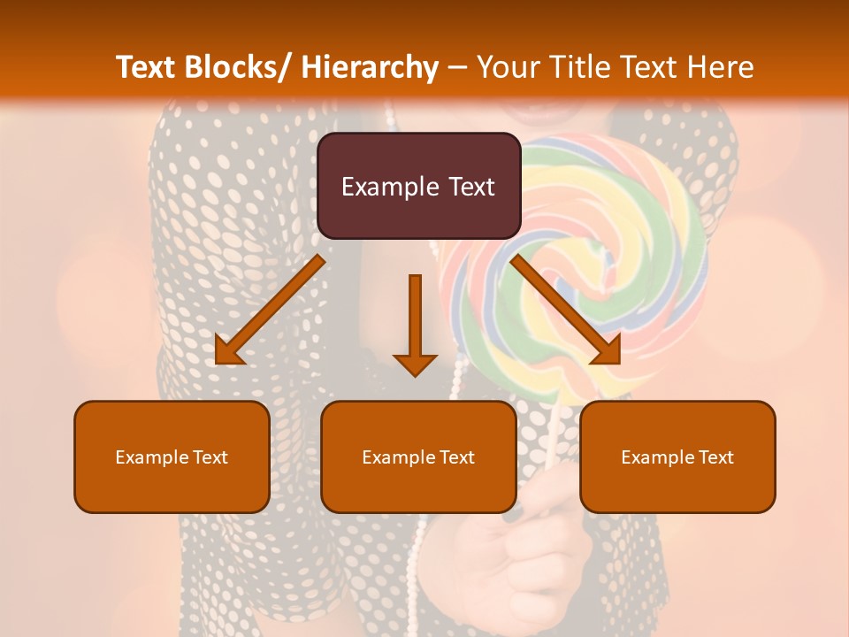 Rainbow Person Dramatic PowerPoint Template