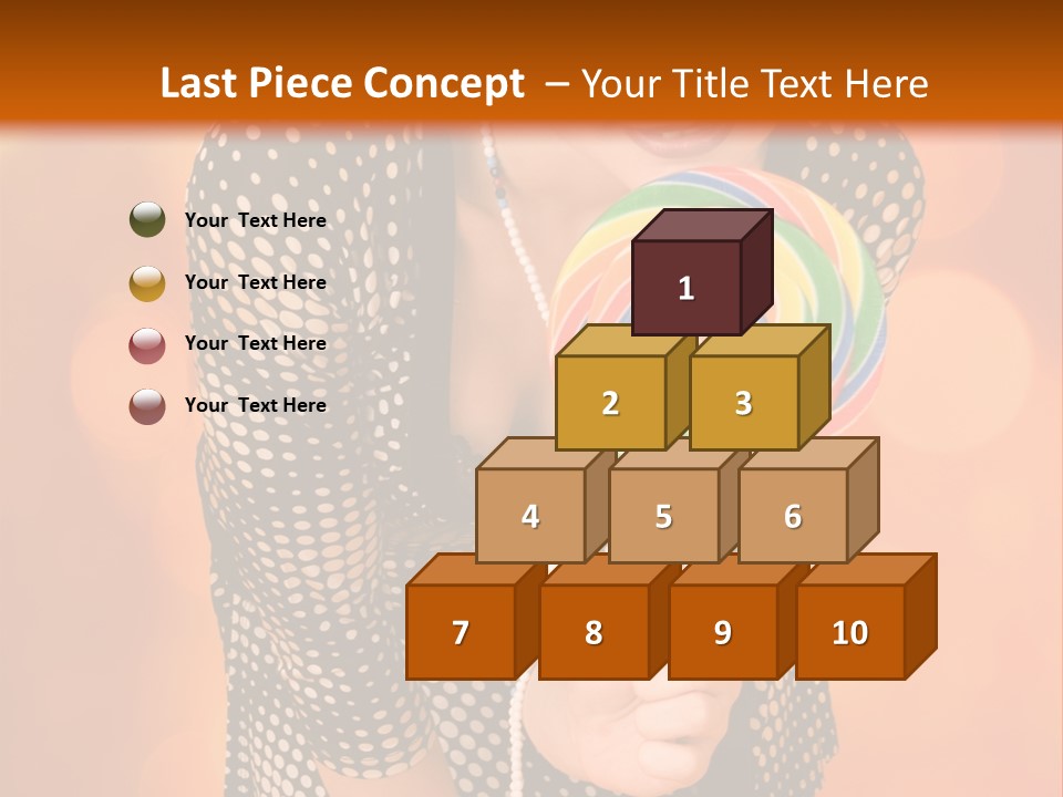 Rainbow Person Dramatic PowerPoint Template