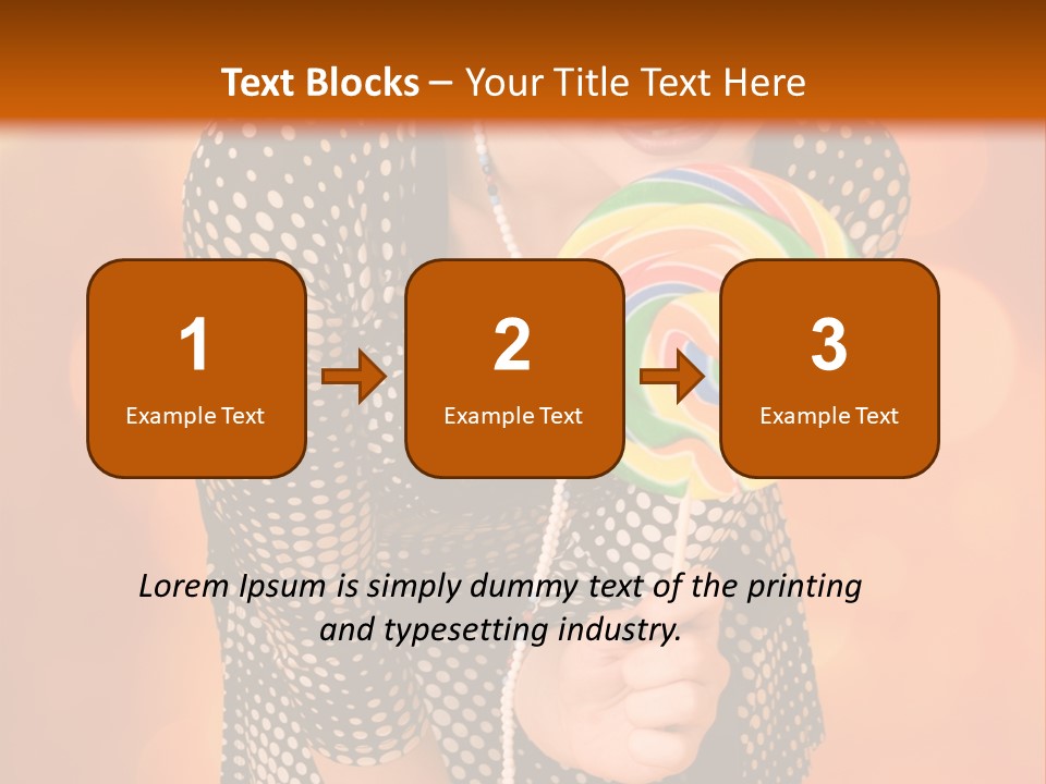 Rainbow Person Dramatic PowerPoint Template