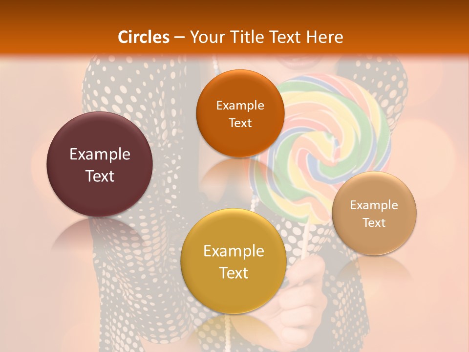 Rainbow Person Dramatic PowerPoint Template