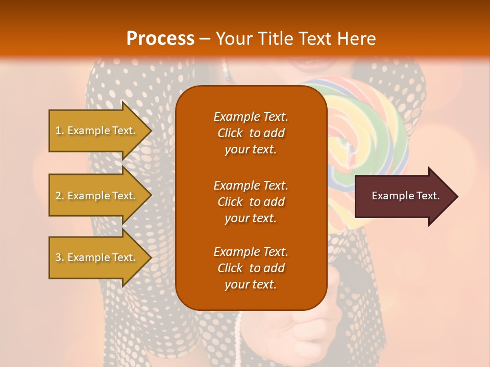 Rainbow Person Dramatic PowerPoint Template