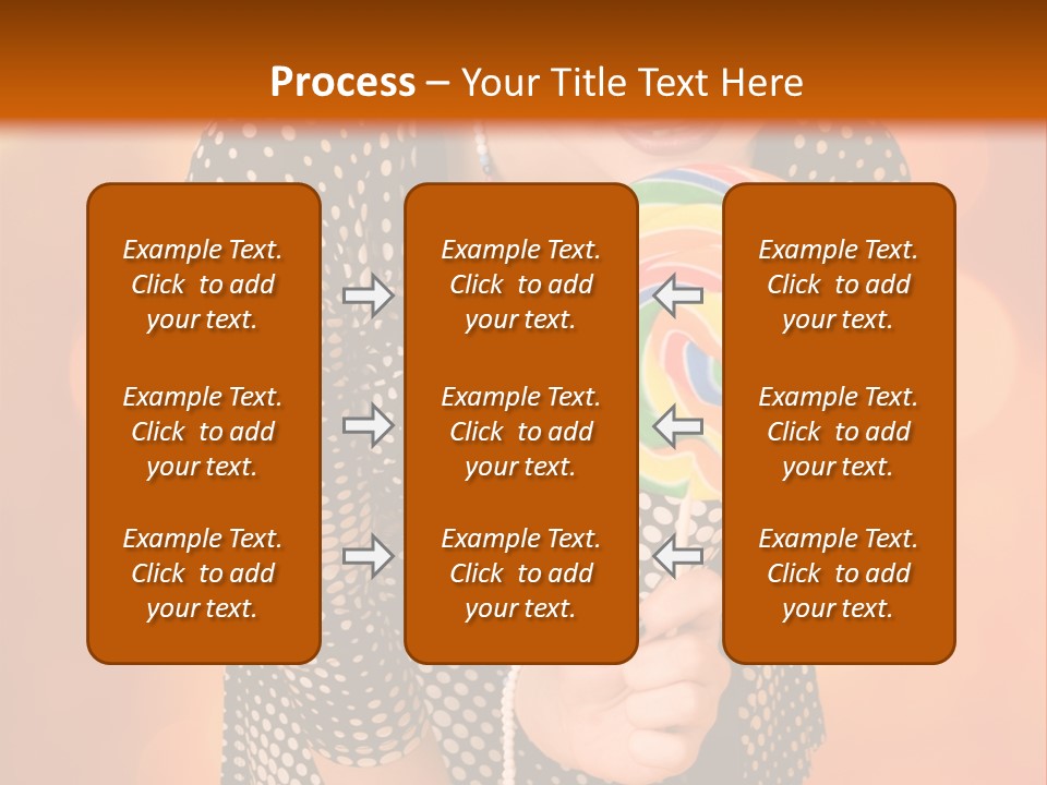 Rainbow Person Dramatic PowerPoint Template