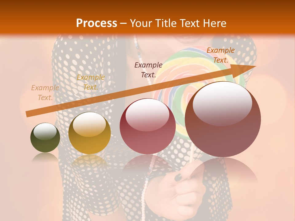 Rainbow Person Dramatic PowerPoint Template