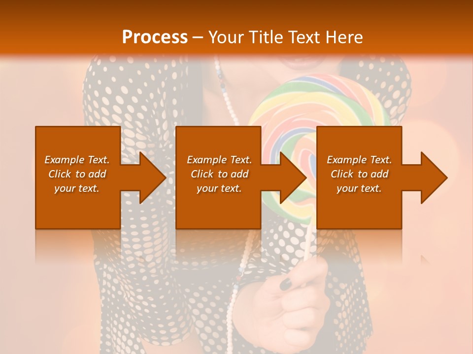 Rainbow Person Dramatic PowerPoint Template