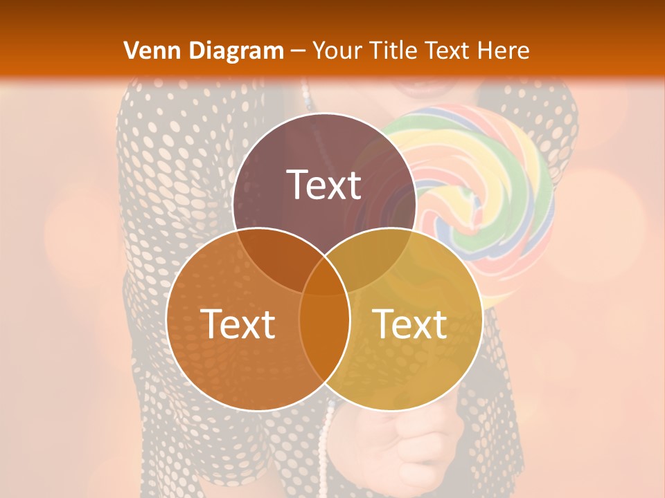 Rainbow Person Dramatic PowerPoint Template