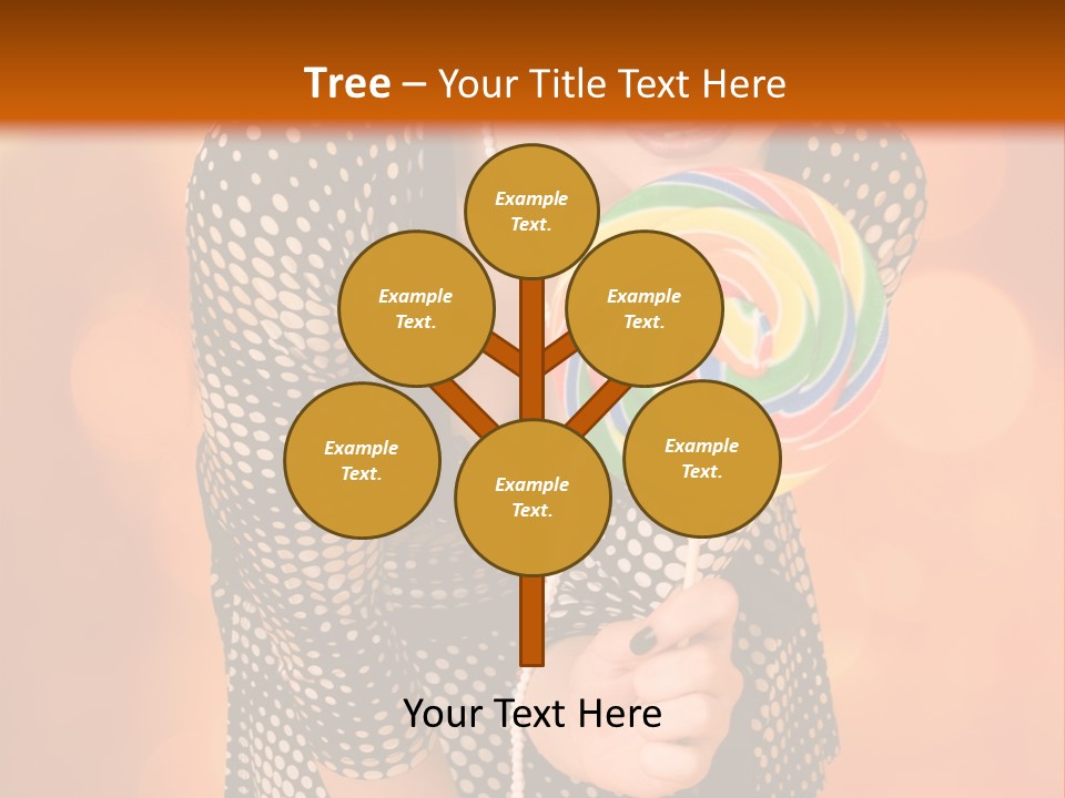 Rainbow Person Dramatic PowerPoint Template