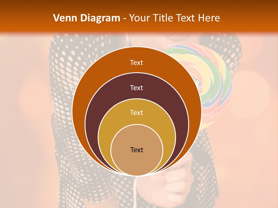 Rainbow Person Dramatic PowerPoint Template