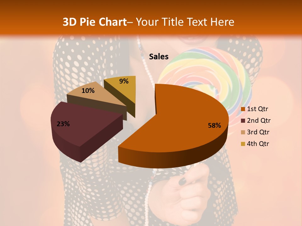 Rainbow Person Dramatic PowerPoint Template
