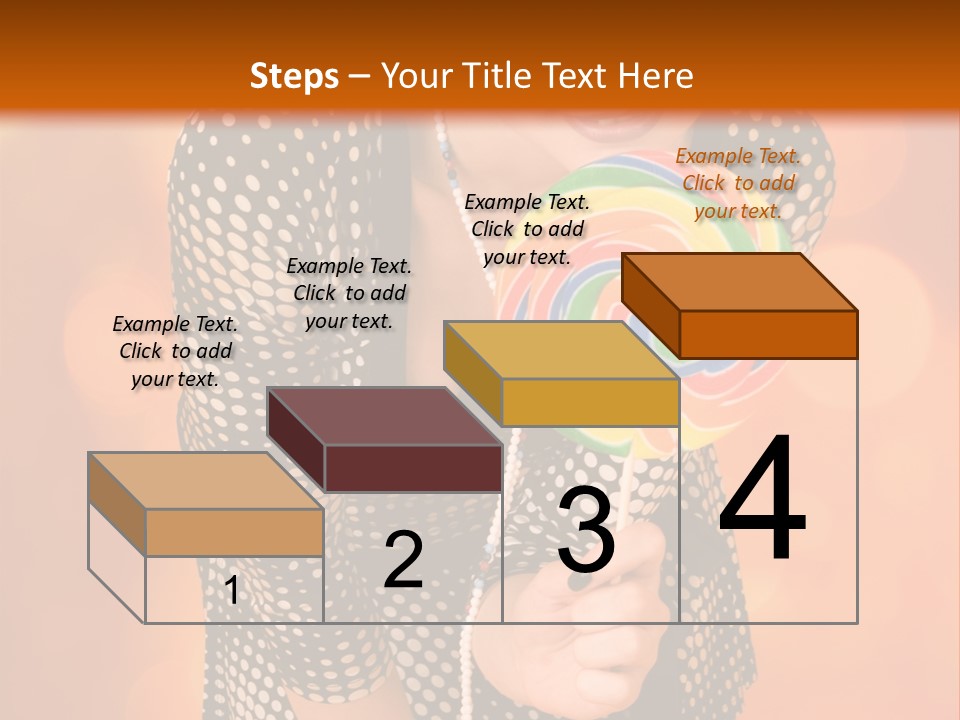 Rainbow Person Dramatic PowerPoint Template