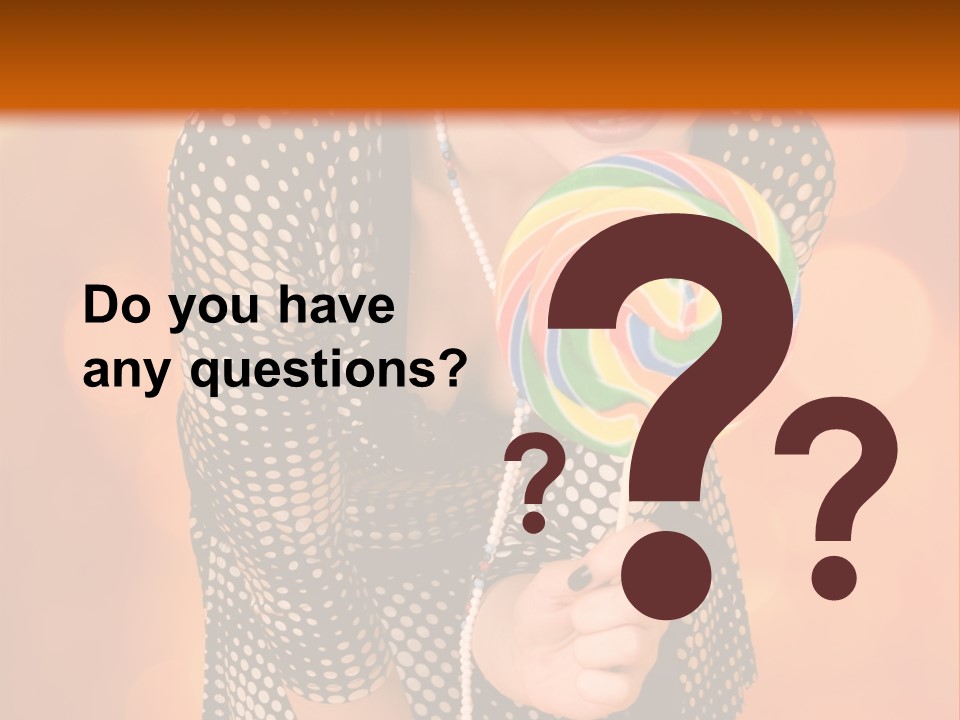 Rainbow Person Dramatic PowerPoint Template