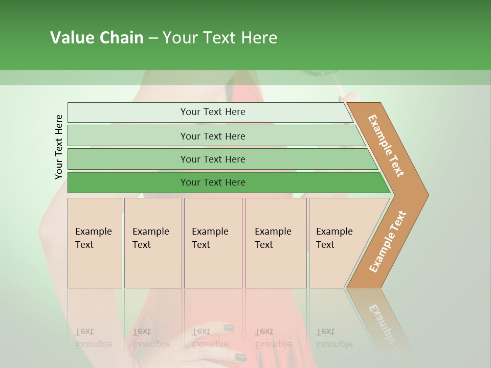 Sexy Lollipop Black PowerPoint Template