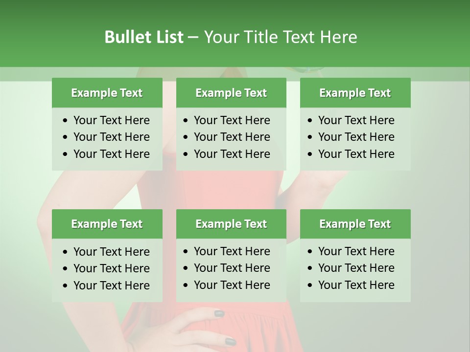 Sexy Lollipop Black PowerPoint Template