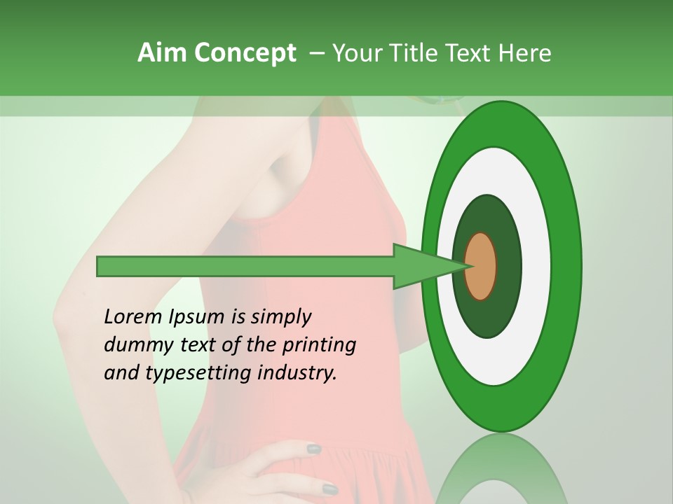 Sexy Lollipop Black PowerPoint Template