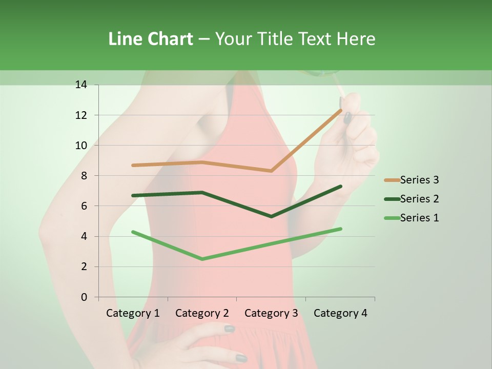 Sexy Lollipop Black PowerPoint Template