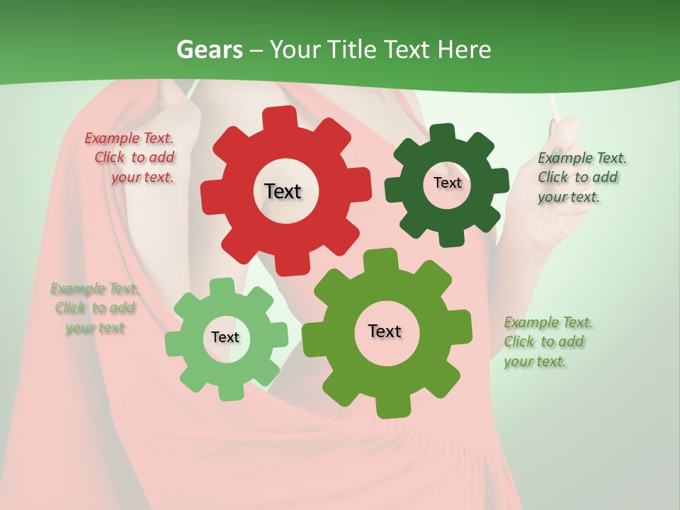 Red Beautiful Sexy PowerPoint Template