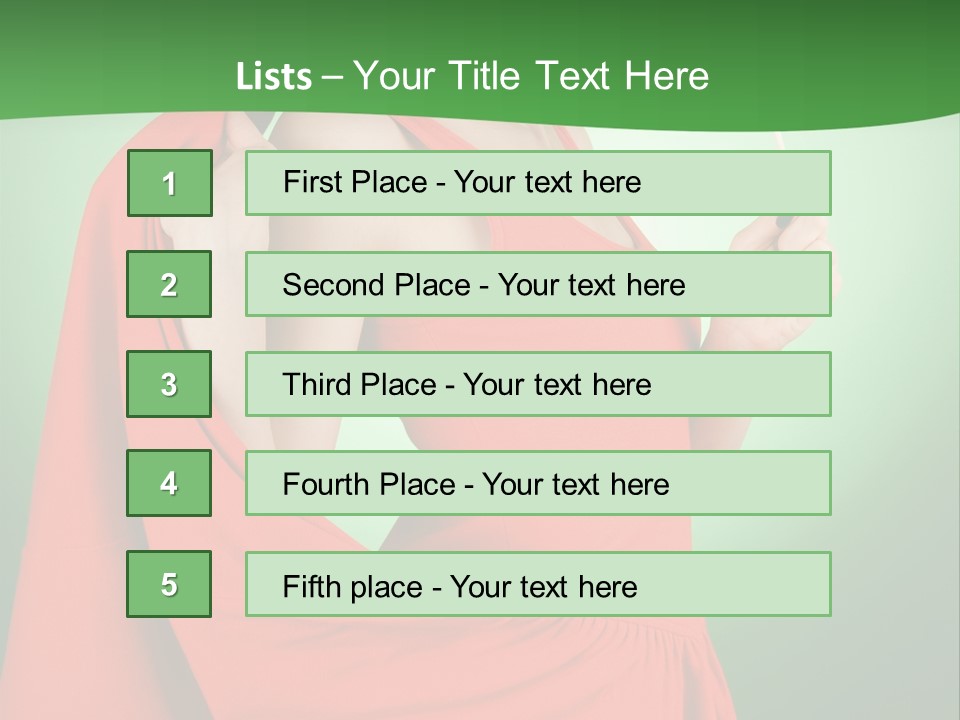 Red Beautiful Sexy PowerPoint Template