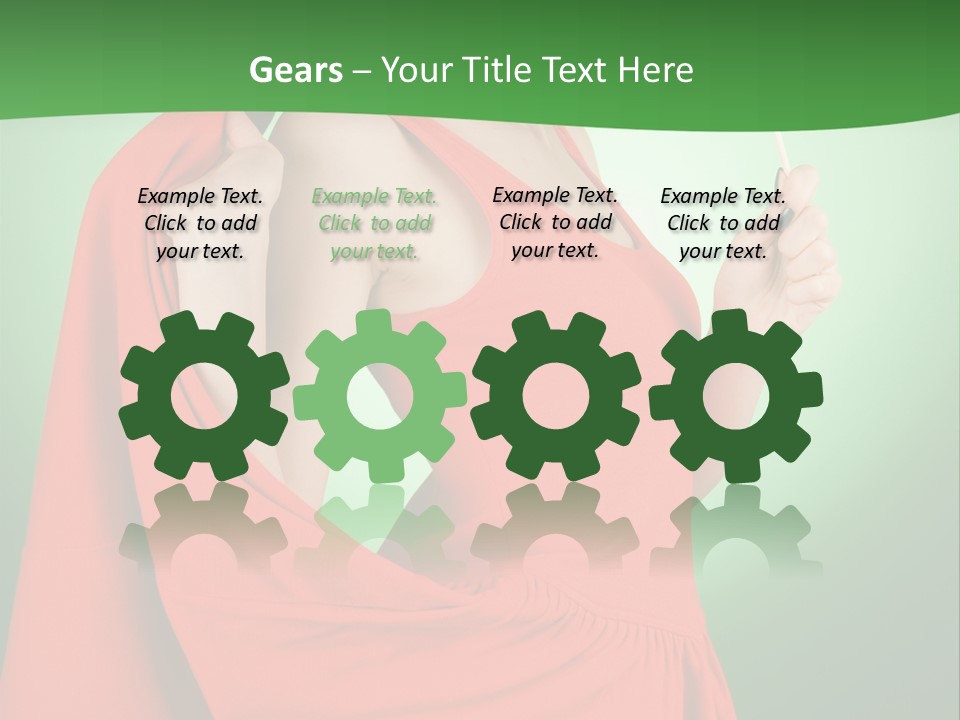 Red Beautiful Sexy PowerPoint Template