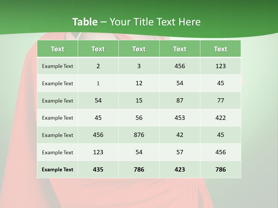 Red Beautiful Sexy PowerPoint Template