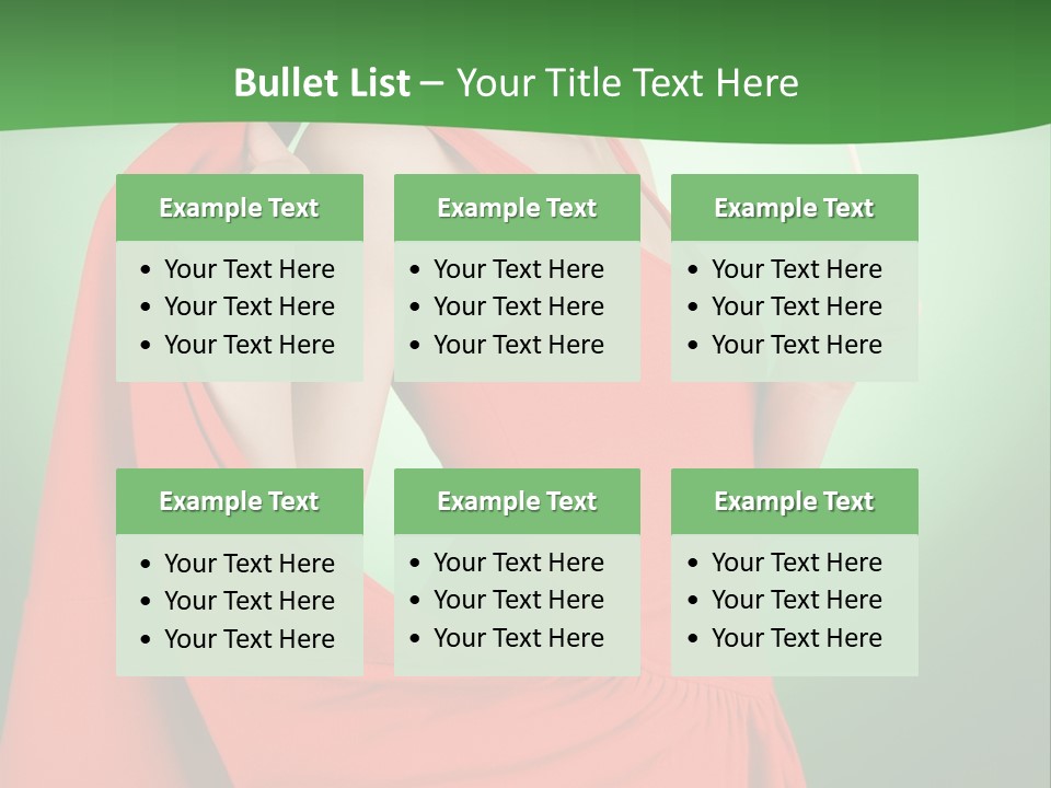 Red Beautiful Sexy PowerPoint Template