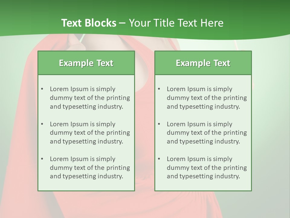 Red Beautiful Sexy PowerPoint Template