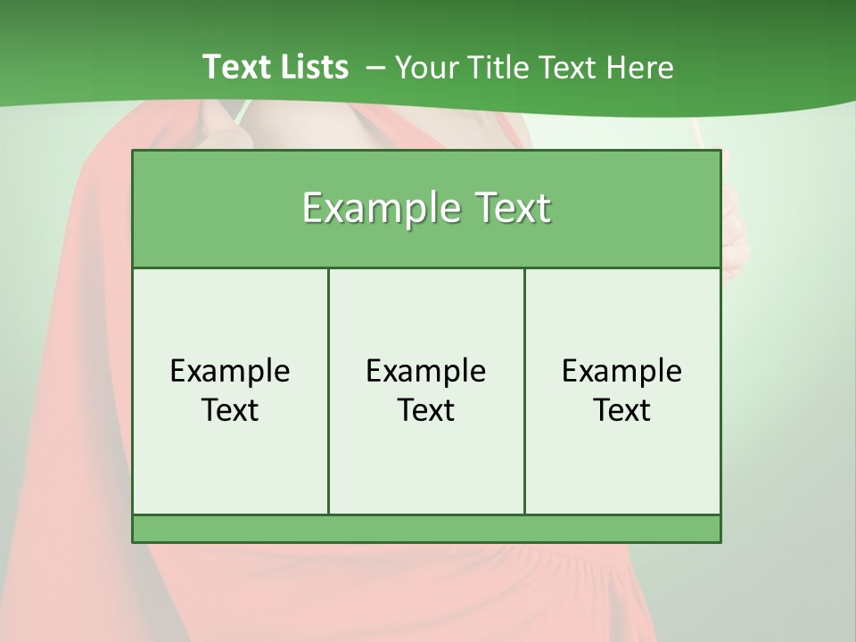 Red Beautiful Sexy PowerPoint Template