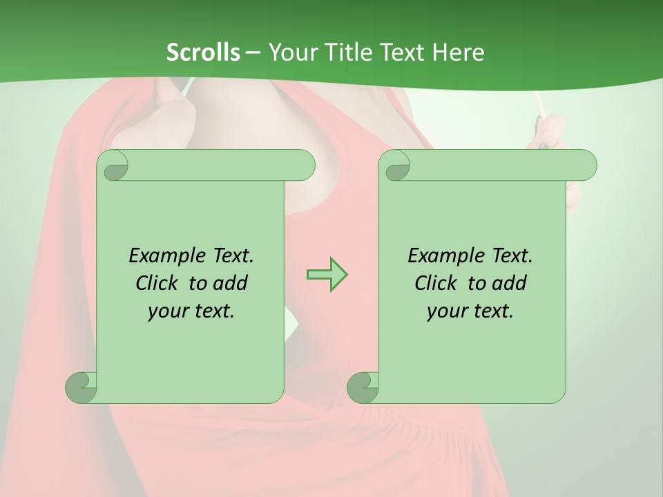 Red Beautiful Sexy PowerPoint Template
