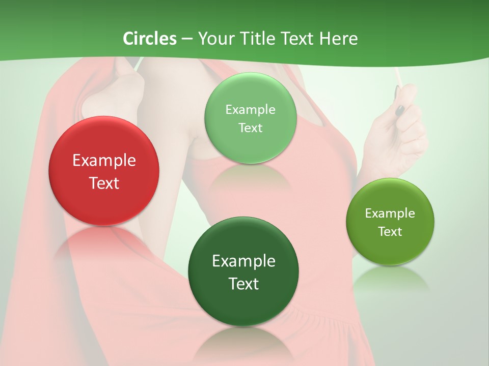 Red Beautiful Sexy PowerPoint Template