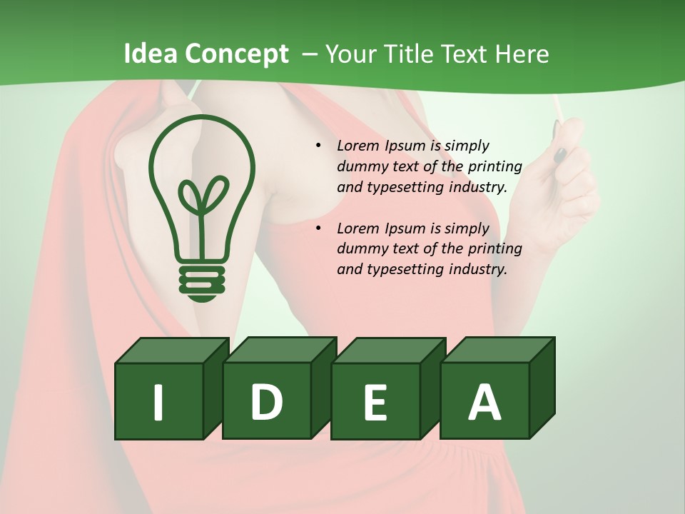 Red Beautiful Sexy PowerPoint Template