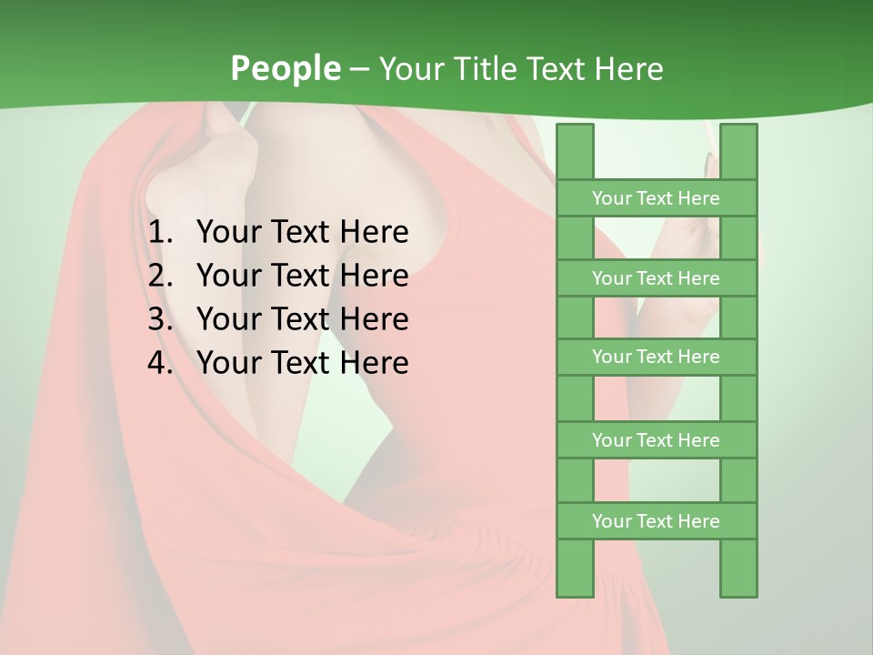 Red Beautiful Sexy PowerPoint Template