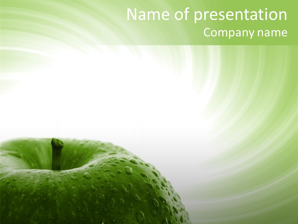 Close Purity White PowerPoint Template