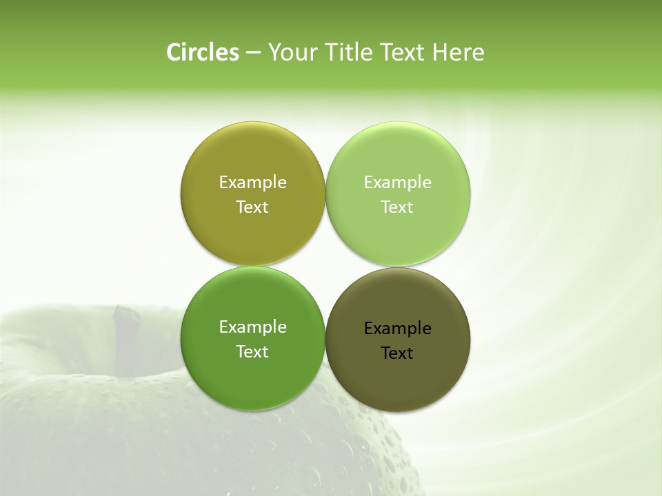 Close Purity White PowerPoint Template