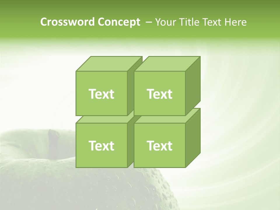 Close Purity White PowerPoint Template