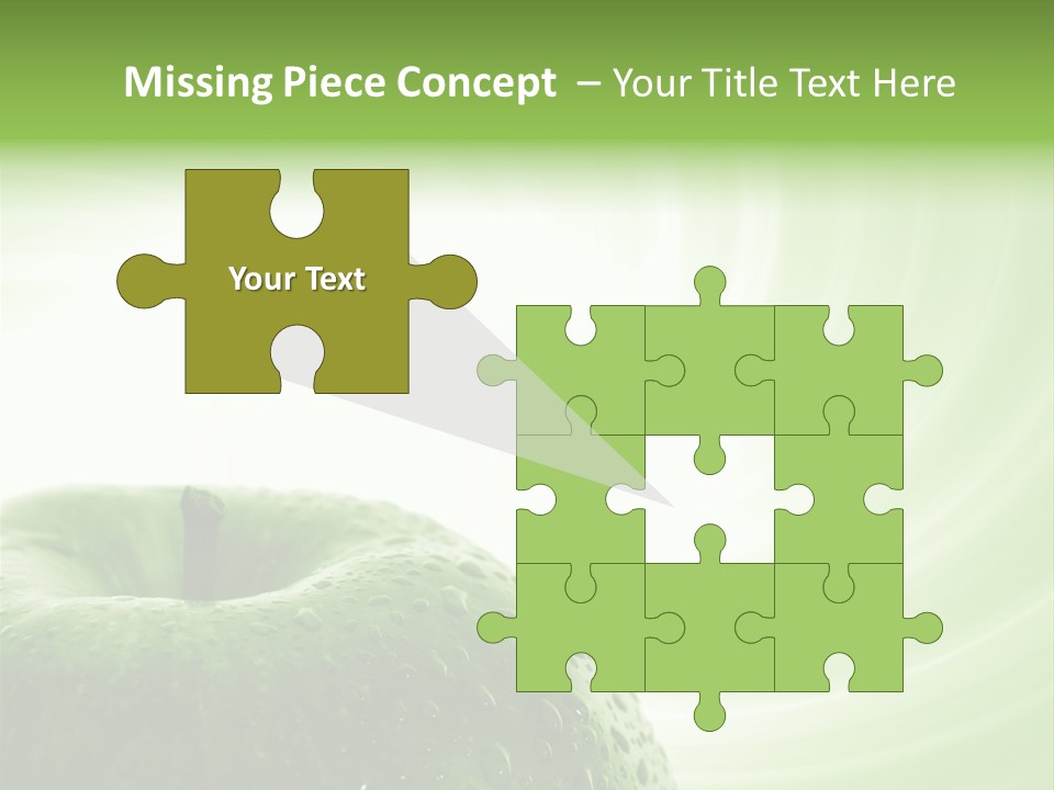 Close Purity White PowerPoint Template