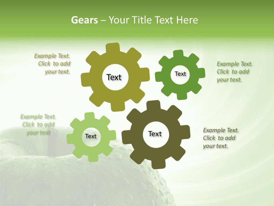 Close Purity White PowerPoint Template