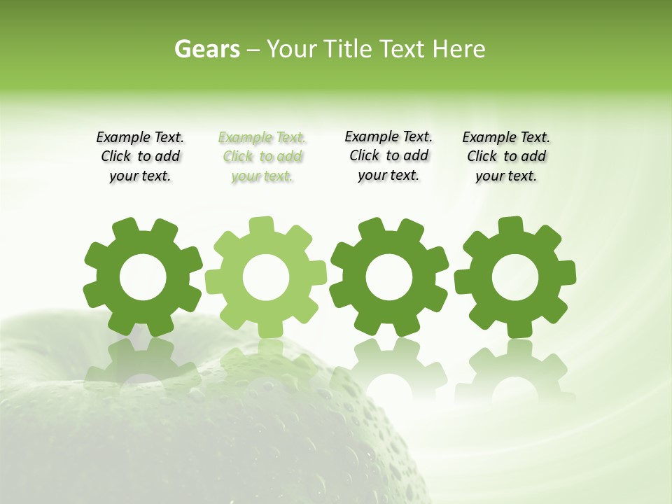 Close Purity White PowerPoint Template