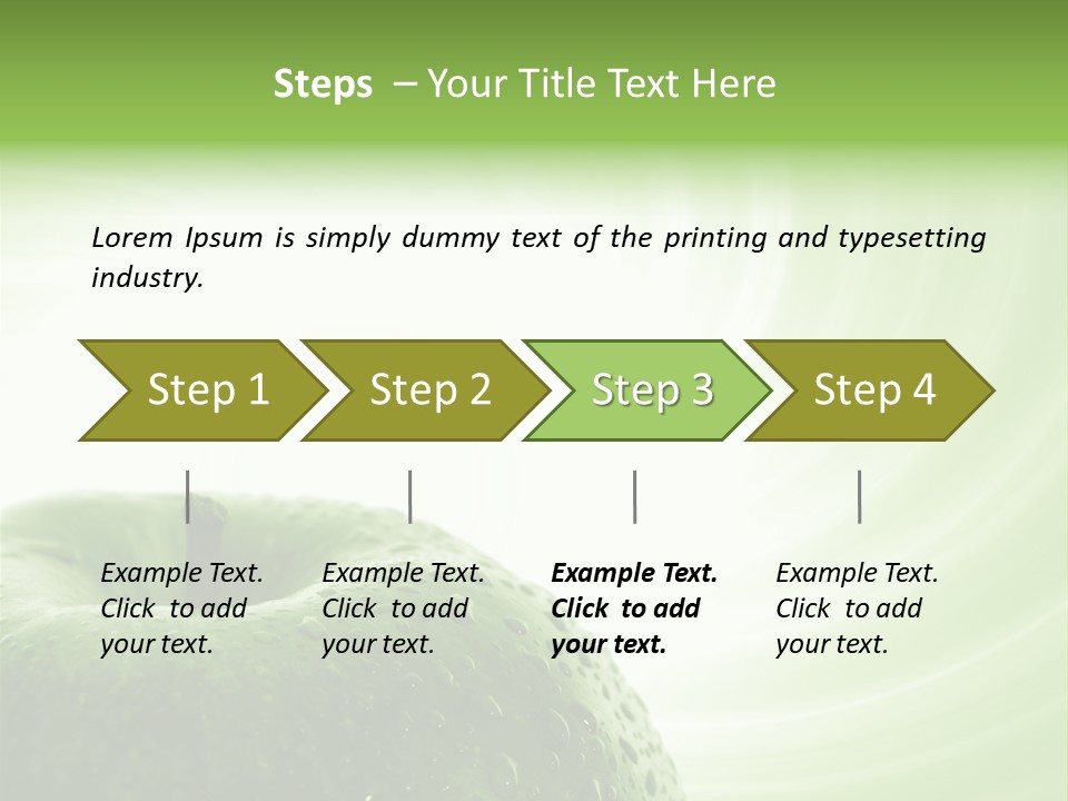 Close Purity White PowerPoint Template