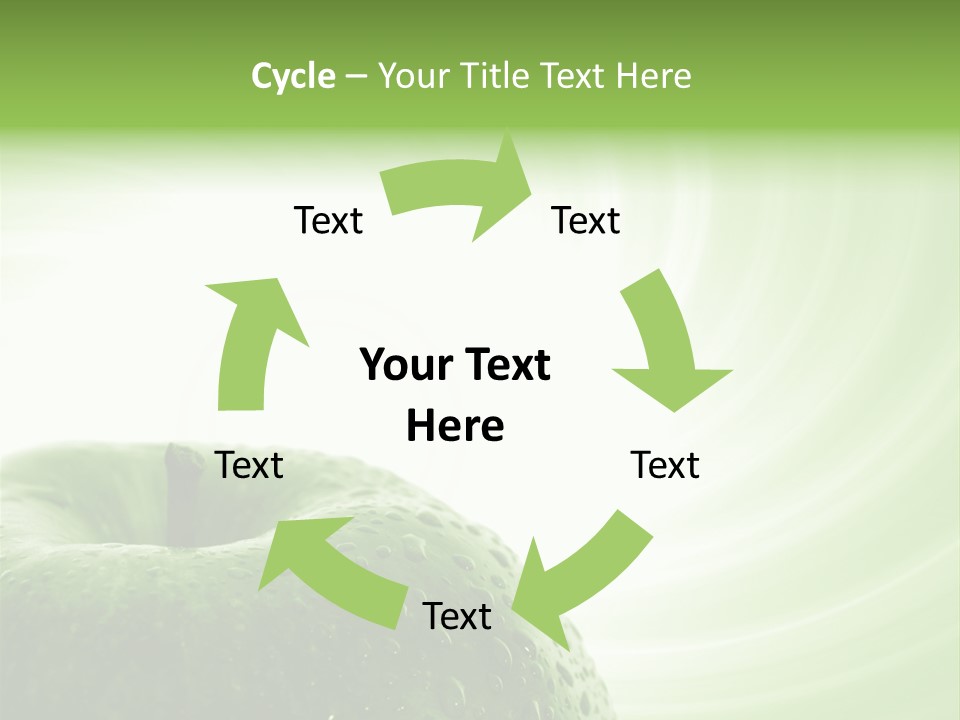 Close Purity White PowerPoint Template